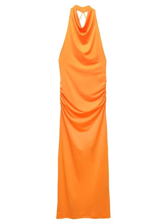 Obrázek produktu Maxi šaty PULL&BEAR oranžová