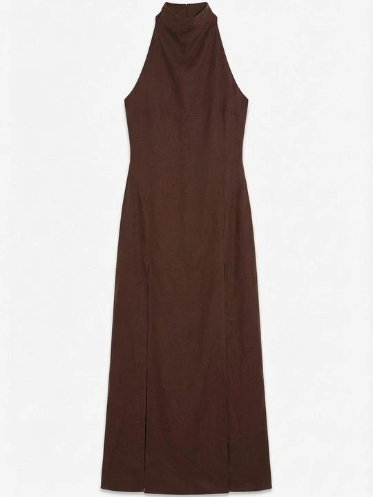 Obrázek produktu Maxi šaty Topshop hnědá