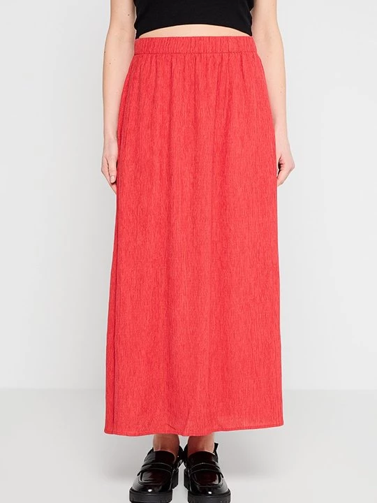Obrázek produktu Maxi sukně Abercrombie & Fitch červená