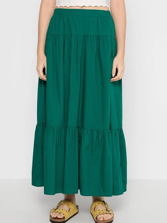 Obrázek produktu Maxi sukně Abercrombie & Fitch zelená