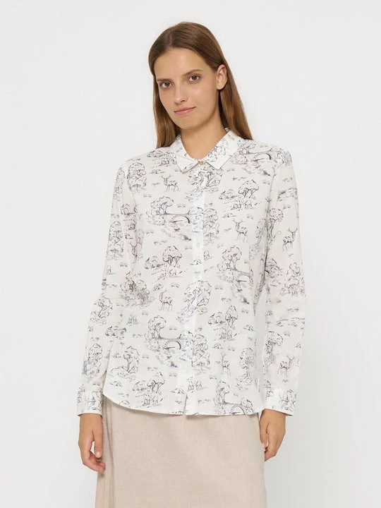 Obrázek produktu Maxi sukně Barbour melírovaná zelená