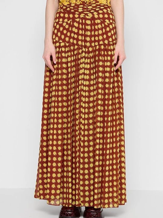 Obrázek produktu Maxi sukně Diane Von Furstenberg koňaková