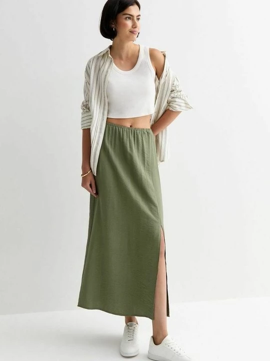 Obrázek produktu Maxi sukně New Look khaki