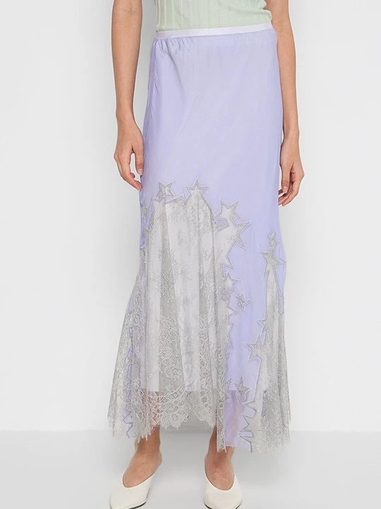 Obrázek produktu Maxi sukně Tory Burch lila