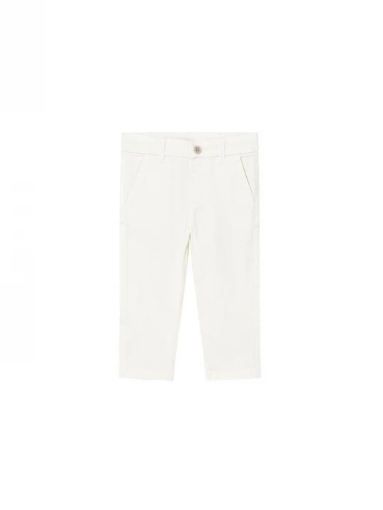 Obrázek produktu Mayoral Chino kalhoty 522 Écru Slim Fit Krémová