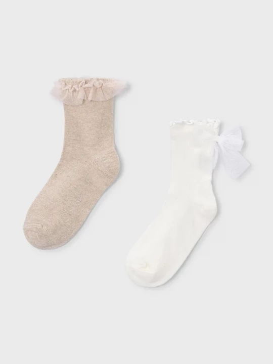 Obrázek produktu Mayoral Dětské ponožky Mayoral 2-pack béžová