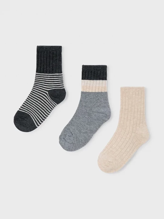 Obrázek produktu Mayoral Dětské ponožky Mayoral 3-pack hnědá