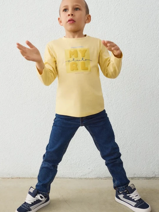 Obrázek produktu Mayoral džíny dětské soft denim námořnická modř