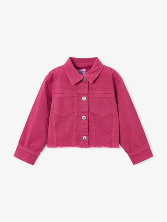 Obrázek produktu Mayoral Jeansová bunda 3455 Barevná Cropped Fit