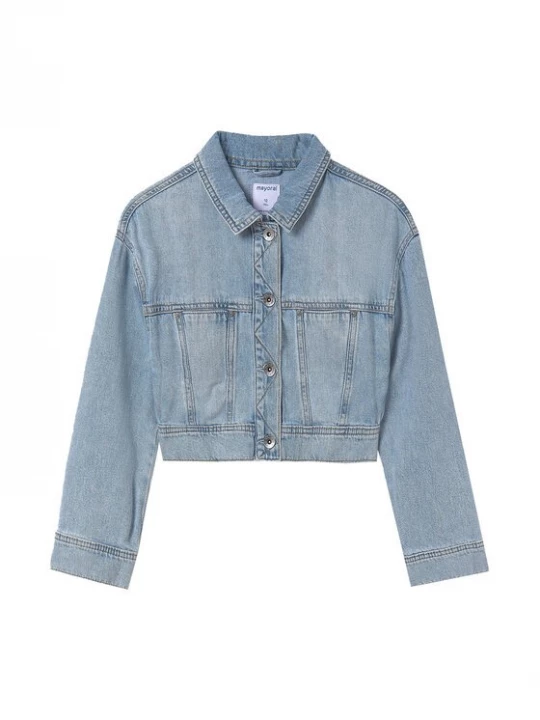 Obrázek produktu Mayoral Jeansová bunda 6405 Modrá Regular Fit