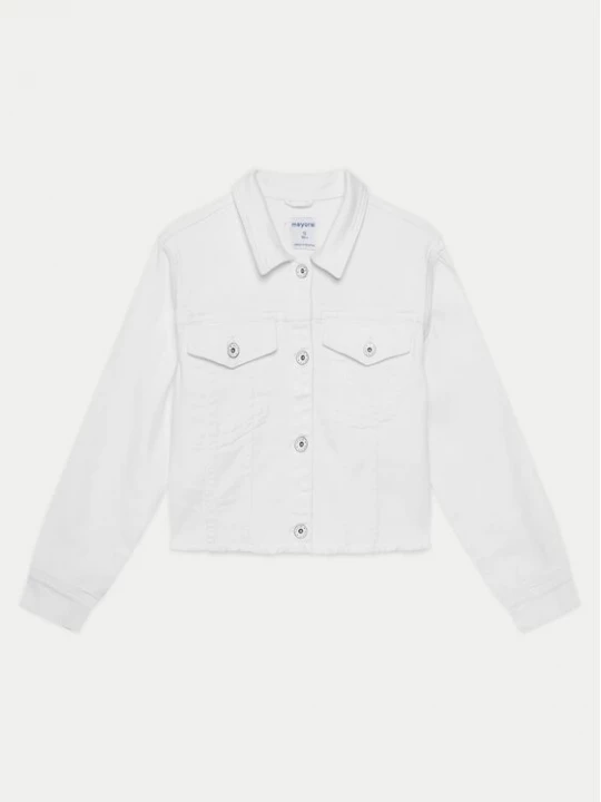 Obrázek produktu Mayoral Jeansová bunda 6406 Écru Regular Fit