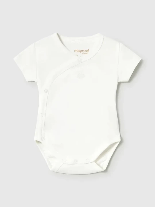 Obrázek produktu Mayoral Newborn body dětské bavlněné béžová