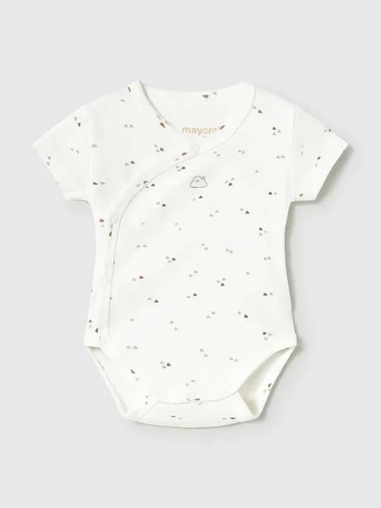 Obrázek produktu Mayoral Newborn body dětské bavlněné béžová