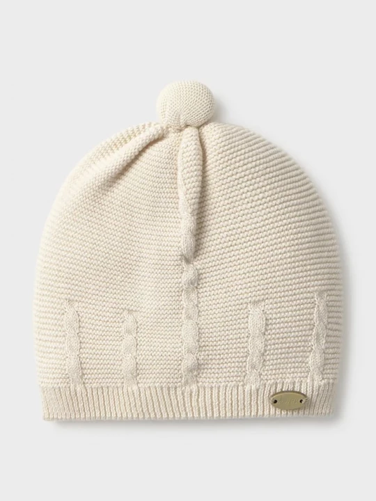 Obrázek produktu Mayoral Newborn čepice kojenecká bavlněná béžová
