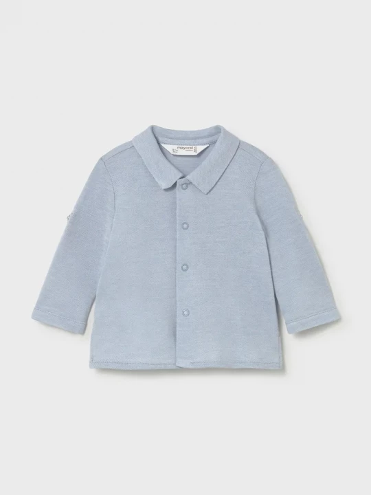 Obrázek produktu Mayoral Newborn Dětská bavlněná košilka Mayoral Newborn modrá