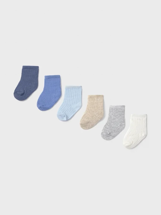 Obrázek produktu Mayoral Newborn Dětské ponožky Mayoral Newborn 6-pack modrá