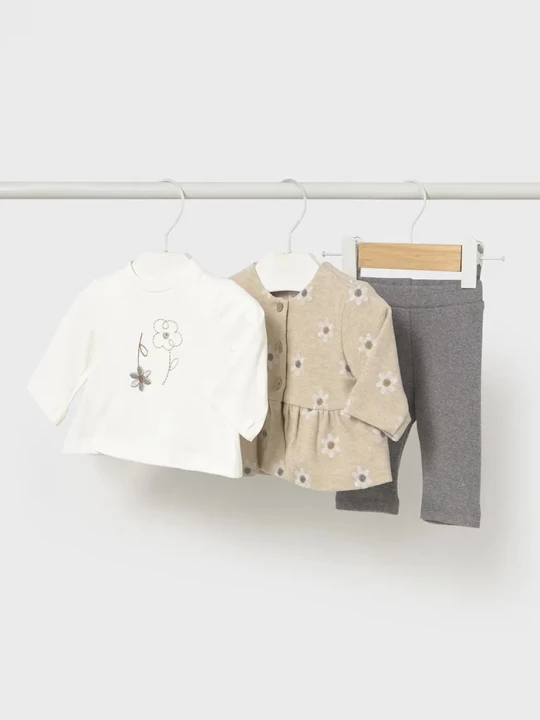 Obrázek produktu Mayoral Newborn Kojenecká sada Mayoral Newborn 3-pack béžová