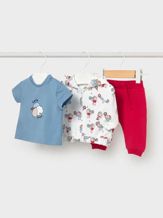 Obrázek produktu Mayoral Newborn Kojenecká tepláková souprava Mayoral Newborn červená