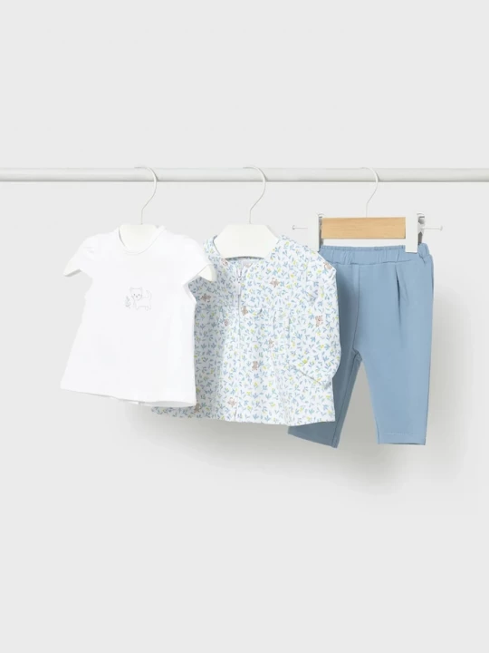 Obrázek produktu Mayoral Newborn Kojenecká tepláková souprava modrá