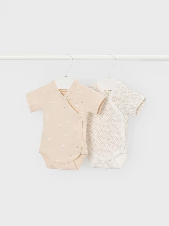 Obrázek produktu Mayoral Newborn Kojenecké body Mayoral Newborn 2-pack béžová