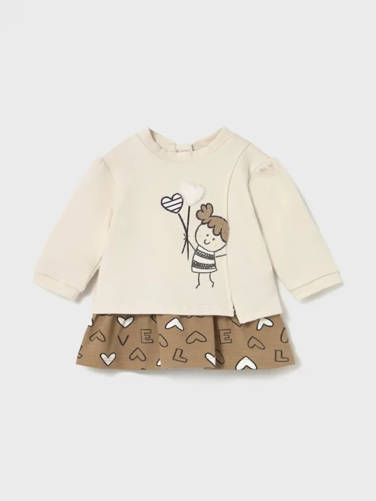 Obrázek produktu Mayoral Newborn Kojenecké šaty Mayoral Newborn béžová