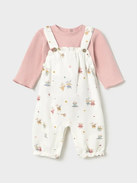 Obrázek produktu Mayoral Newborn set dětský s bavlnou růžová