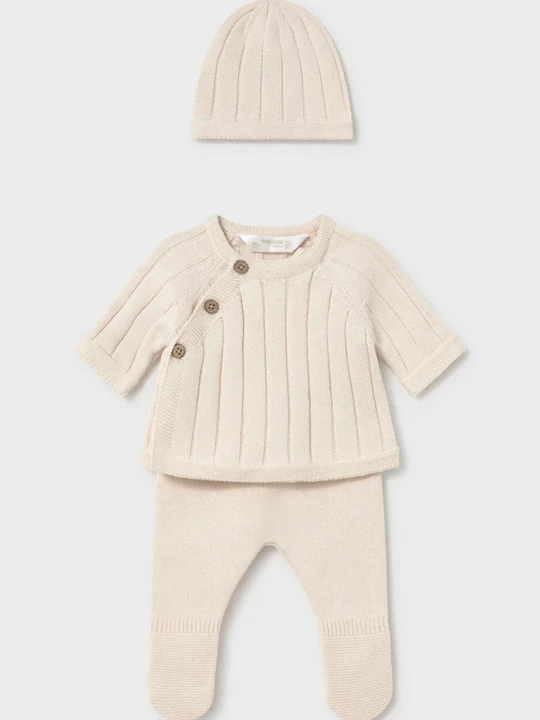 Obrázek produktu Mayoral Newborn set kojenecký bavlněný béžová
