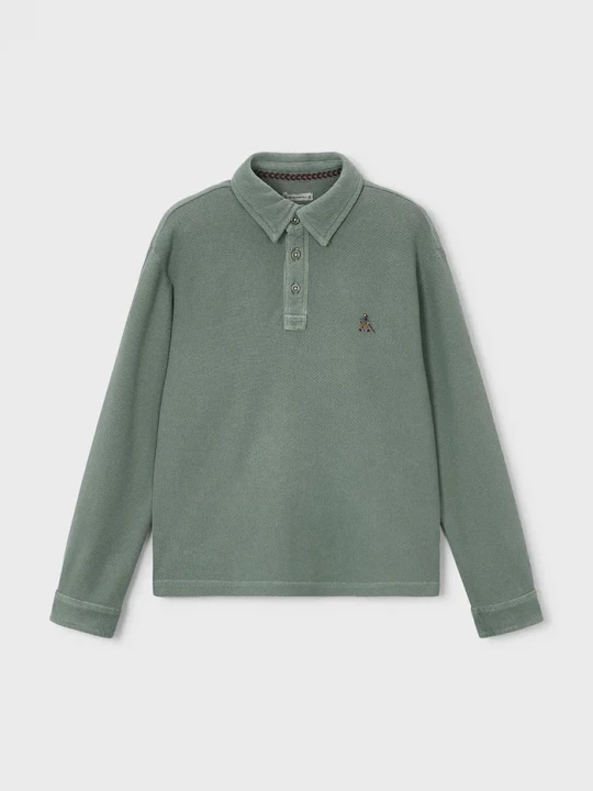 Obrázek produktu Mayoral polo dětské bavlněné Boston by zelená