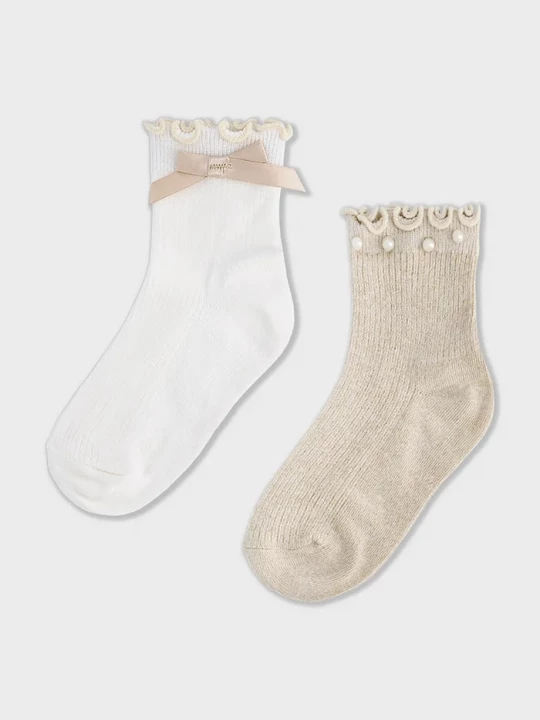 Obrázek produktu Mayoral ponožky dětské 2-pack béžová