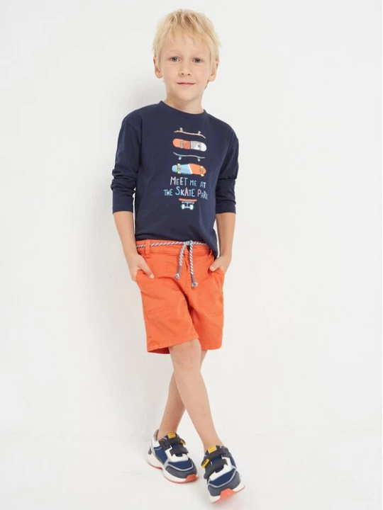Obrázek produktu Mayoral Šortky z materiálu 3233 Oranžová Regular Fit
