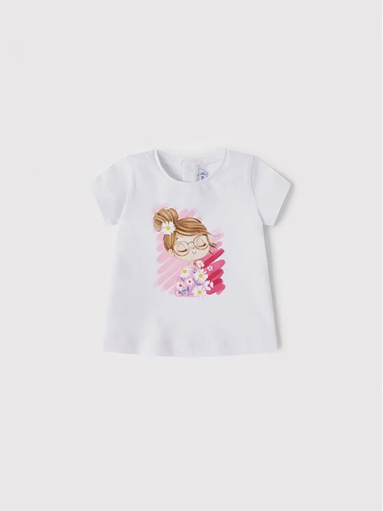 Obrázek produktu Mayoral T-Shirt 1033 Bílá Regular Fit