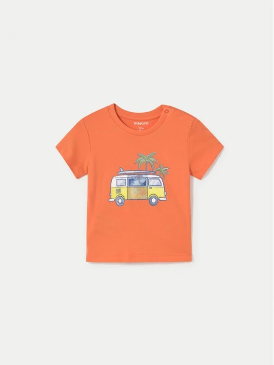 Obrázek produktu Mayoral T-Shirt 1063 Oranžová Regular Fit