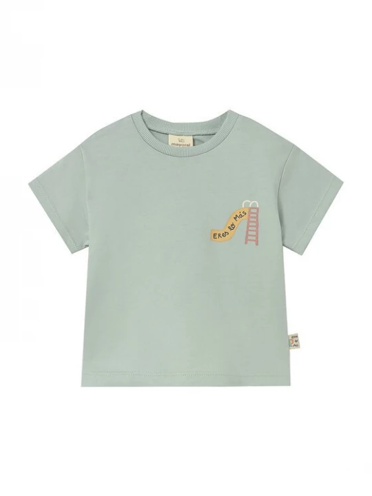 Obrázek produktu Mayoral T-Shirt 1077 Zelená Regular Fit