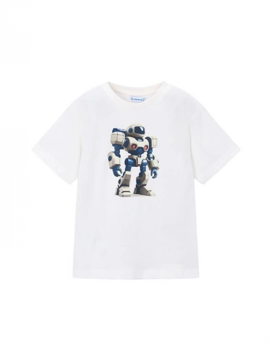 Obrázek produktu Mayoral T-Shirt 3066 Bílá Regular Fit