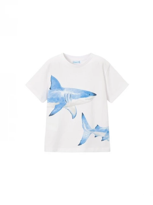 Obrázek produktu Mayoral T-Shirt 3080 Bílá Regular Fit