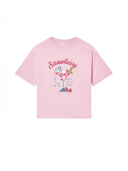 Obrázek produktu Mayoral T-Shirt 6011 Růžová Regular Fit