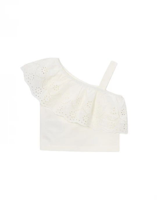 Obrázek produktu Mayoral Top 3022 Écru Cropped Fit Krémová
