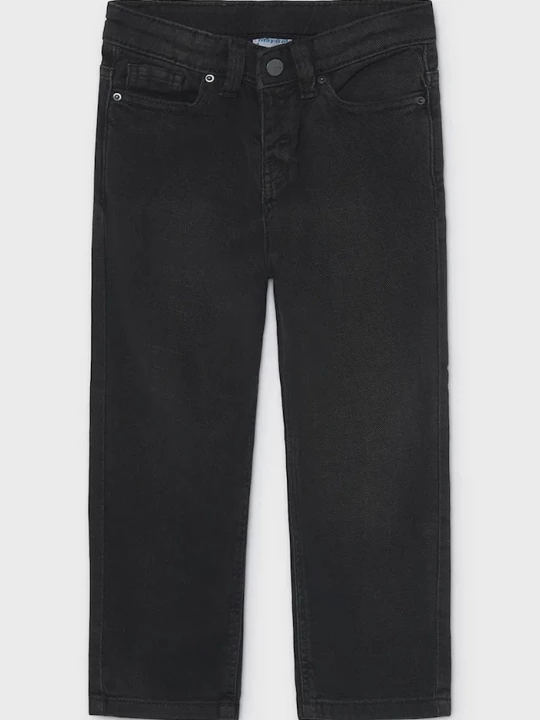 Obrázek produktu Mayoral wide leg džíny dětské denim wide fit černá