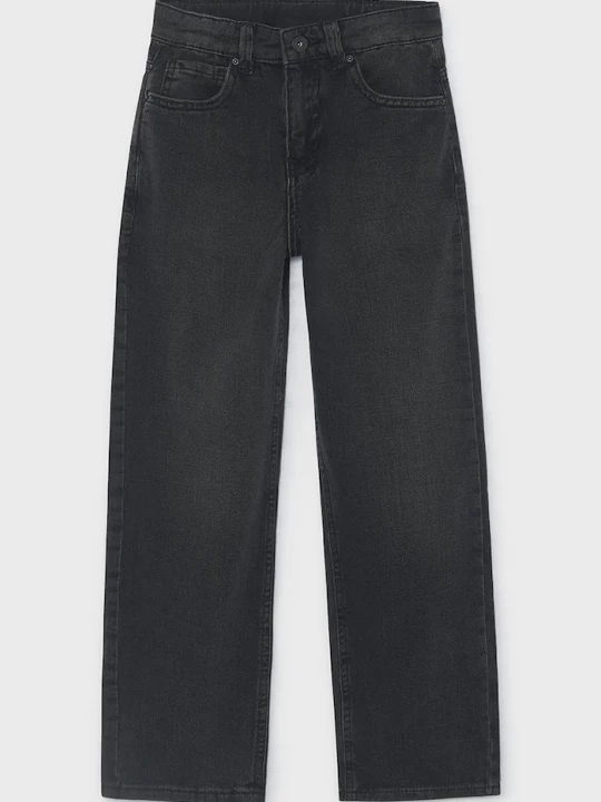 Obrázek produktu Mayoral wide leg džíny dětské denim wide fit černá