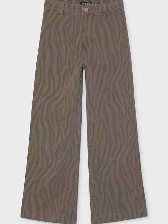 Obrázek produktu Mayoral wide leg džíny dětské hnědá