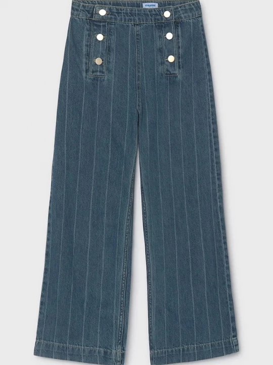 Obrázek produktu Mayoral wide leg džíny dětské modrá