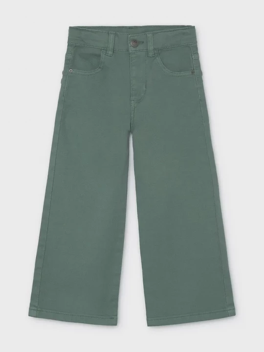 Obrázek produktu Mayoral wide leg džíny dětské zelená