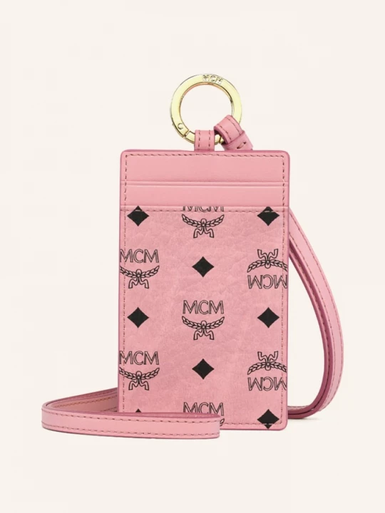 Obrázek produktu Mcm Pouzdro Na Karty Aren Vi Lanyard růžová / zlatá / černá