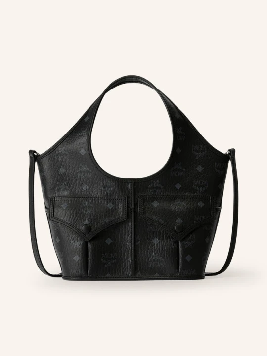 Obrázek produktu Mcm Shopper Aren Vi černá / stříbrná