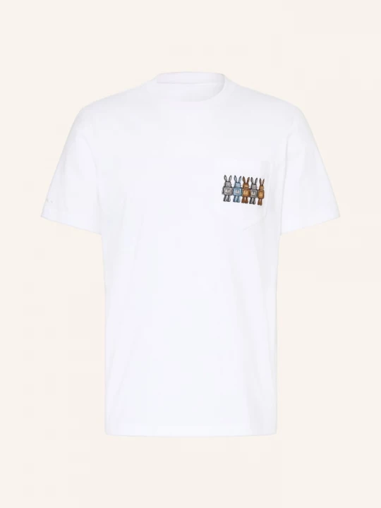 Obrázek produktu Mcm Tričko Rabot bílá / koňaková / modrá