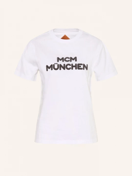 Obrázek produktu Mcm Tričko S Cvočky bílá / stříbrná / černá