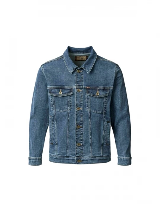 Obrázek produktu MCS Přechodná bunda ' MCConner Denim ' modrý melír