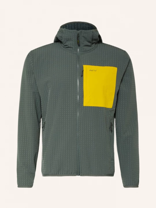 Obrázek produktu Me°Ru' Bunda Midlayer Tunja tmavě šedá / tmavě žlutá