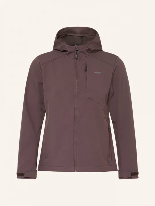 Obrázek produktu Me°Ru' Softshell Bunda Bordeaux hnědá