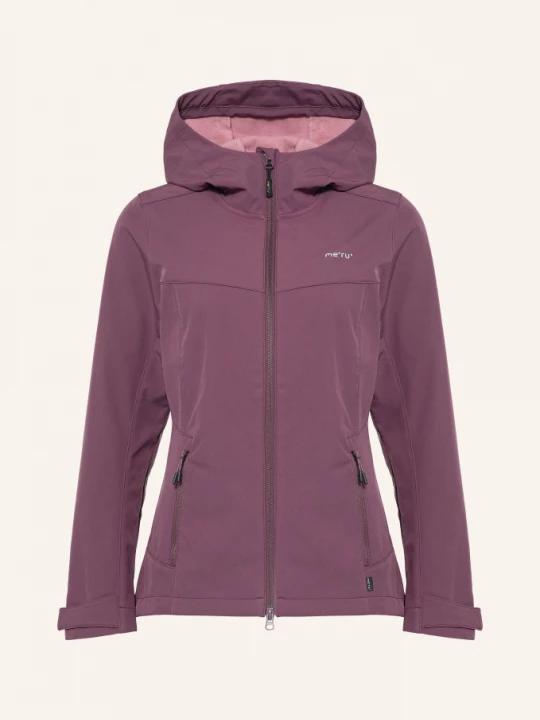 Obrázek produktu Me°Ru' Softshell Bunda Bordeaux tmavě červená